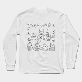 The Sticks of the Round Table Long Sleeve T-Shirt